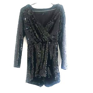 H&M Sequined Romper